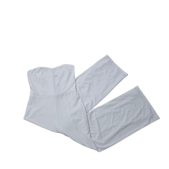 Lulus Edith White Strapless Wide-Leg Jumpsuit Size XL - Picture 6 of 6